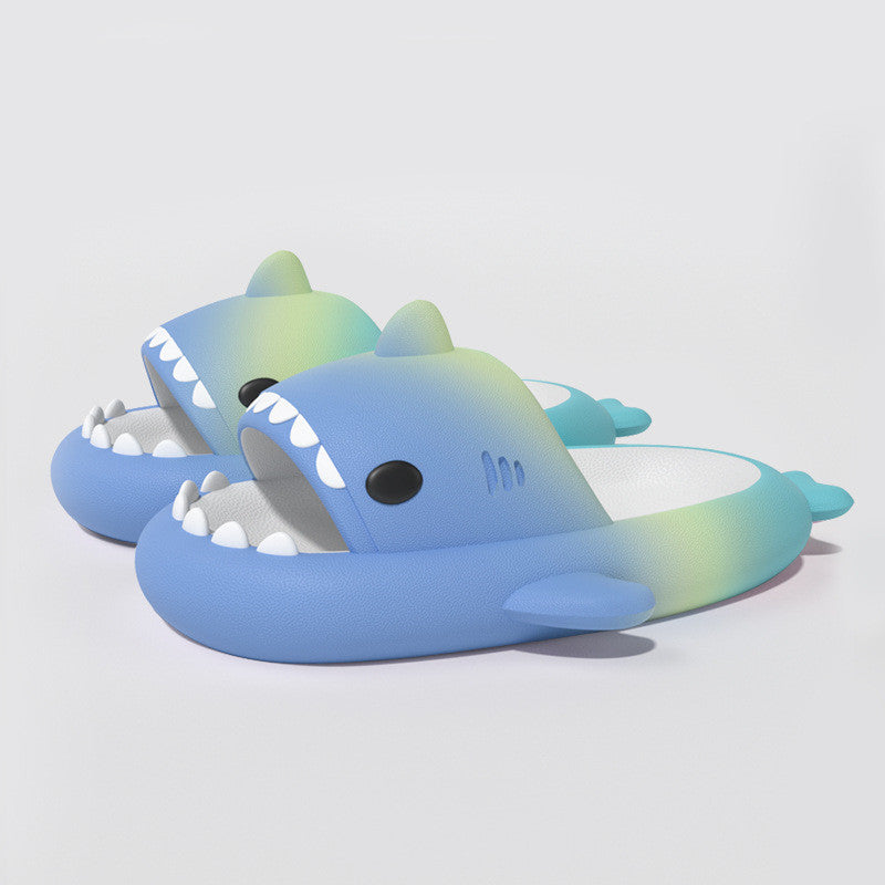 Rainbow Shark Slippers By SharkSlippy™
